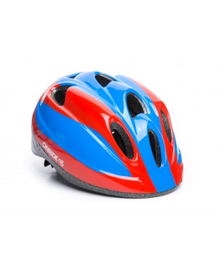 Шлем детский ONRIDE Spider глянцевый красный/синий S