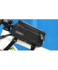 Велосипедная сумка - чехол на раму ROSWHEEL для мобильного телефона 4.8" - 5" размер М